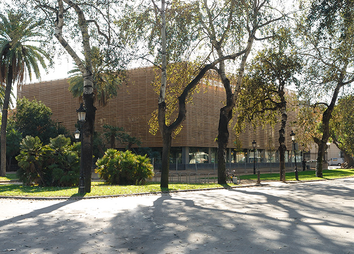 Complex esportiu al casc antic, Parc de la Ciutadella