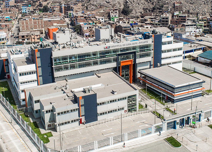 Construcció d'un hospital a Lima