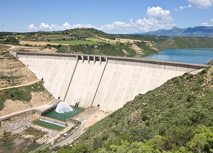 Waterproofing gallery project at the Montearagón dam