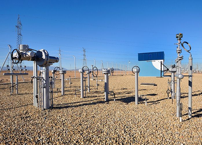 Construcción y montaje gasoducto Gallur-Tauste-Ejea de los Caballeros