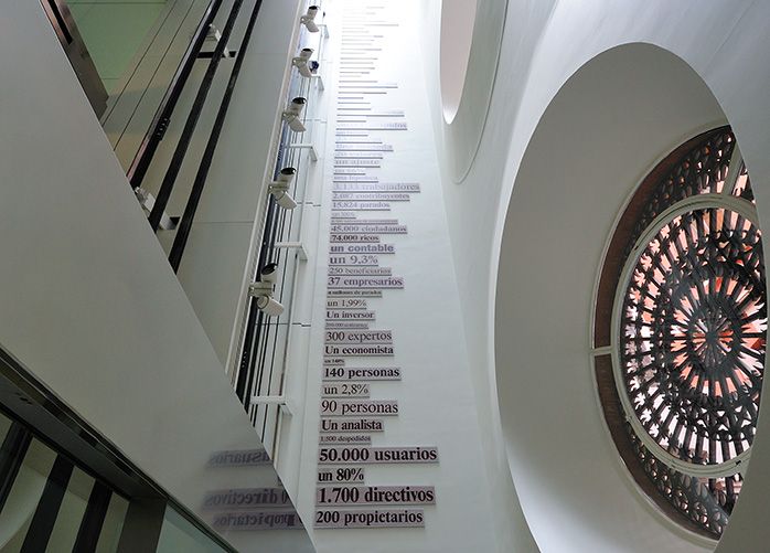 Remodelación núcleo de comunicación vertical banco de España