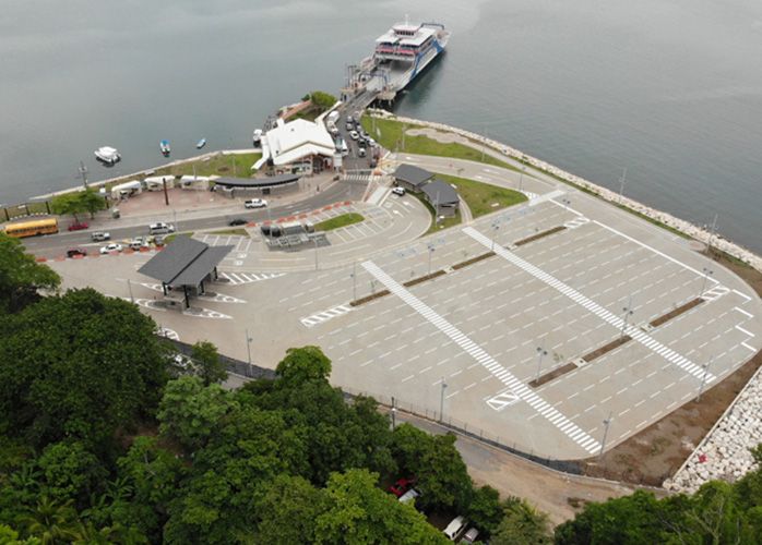 Terminal de transbordadores del puerto de Paquera