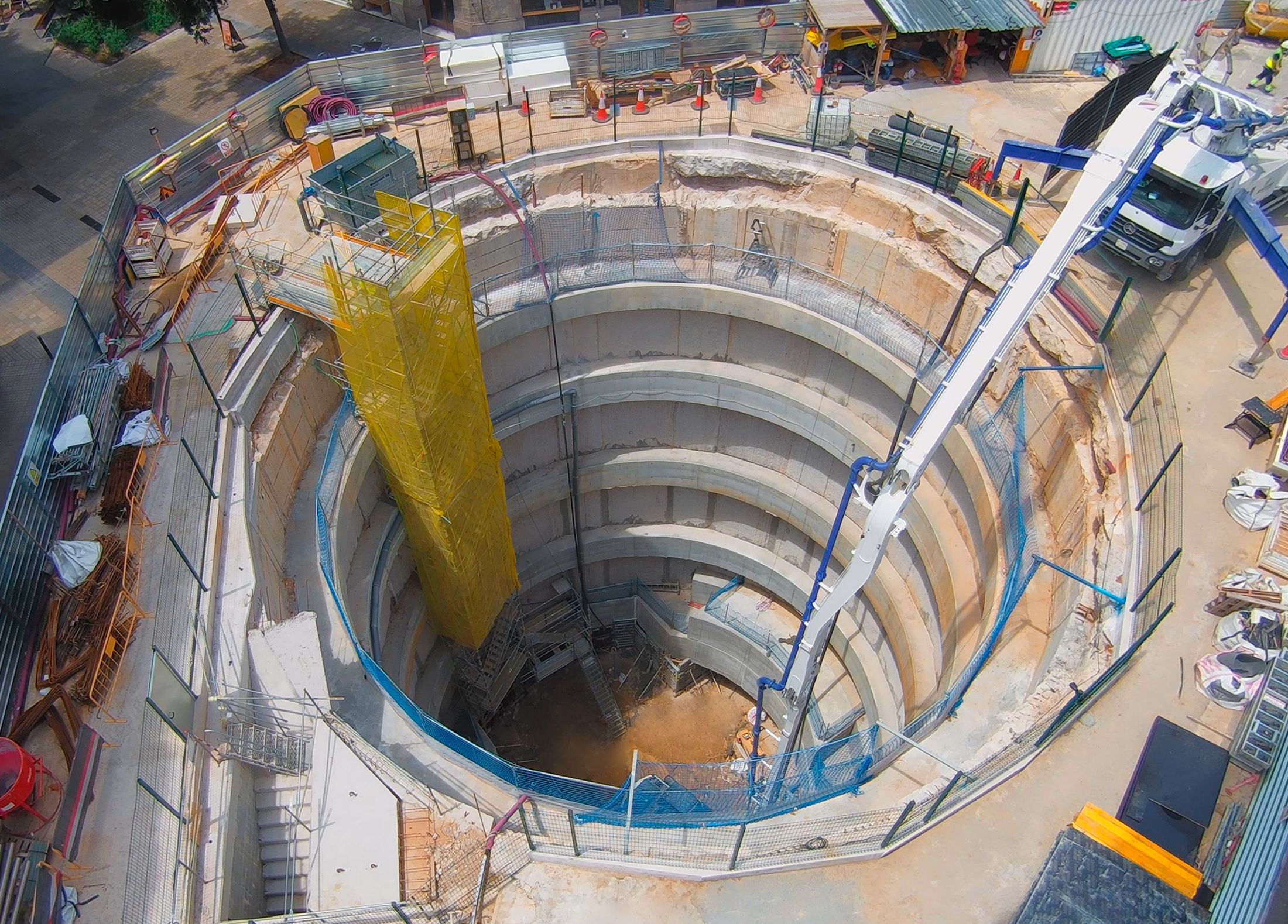 Obras metro L8 de Barcelona