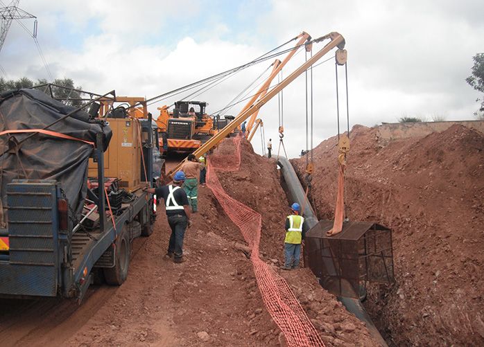 Construcción y montaje gasoducto Tivissa (Tarragona) - Paterna (Valencia), tramo 3