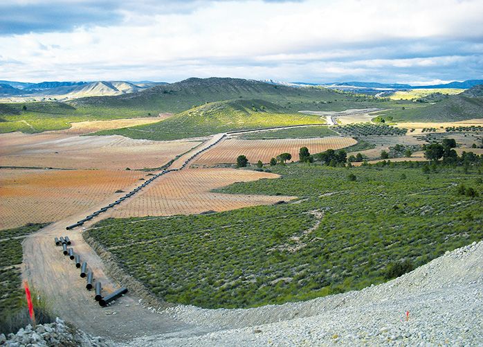 Construcción y montaje gasoducto en Lorca (Murcia) – Chinchilla (Albacete) tramo II Norte