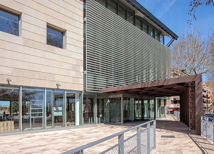 Reforma y rehabilitación biblioteca Altis en Cerdanyola del Vallès